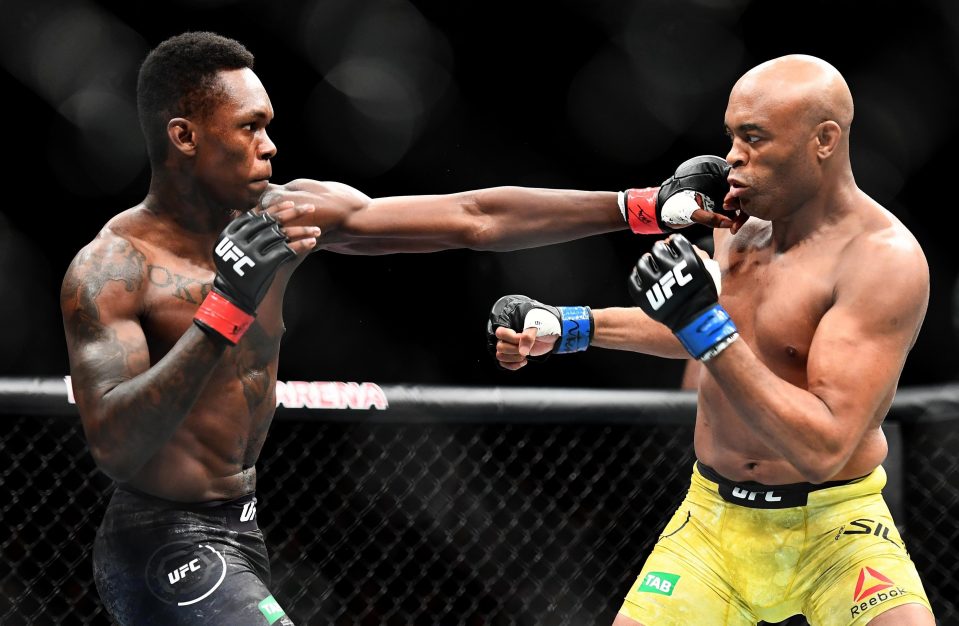  The UFC acted as they boosted Anderson Silva and Israel Adesanya to the headliner