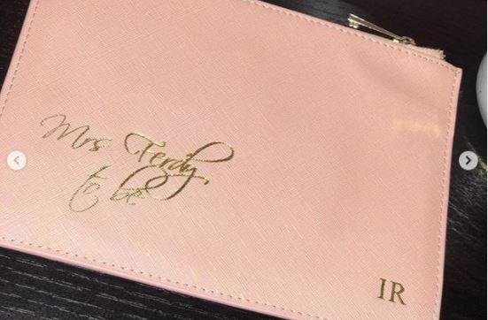  Each women got a personalised pouch