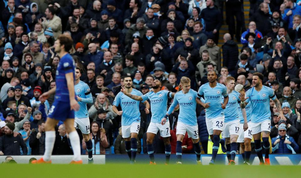  Manchester City netted six, knocking Chelsea clean out of the Etihad with another exceptional performance