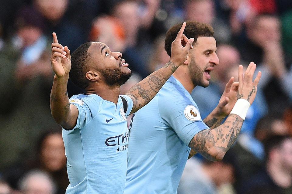  Sterling scored his 11th league goal this season after 24 appearances