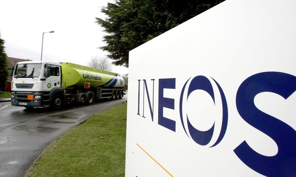  Ineos want the Government to make it easier for companies to obtain planning permission to begin fracking