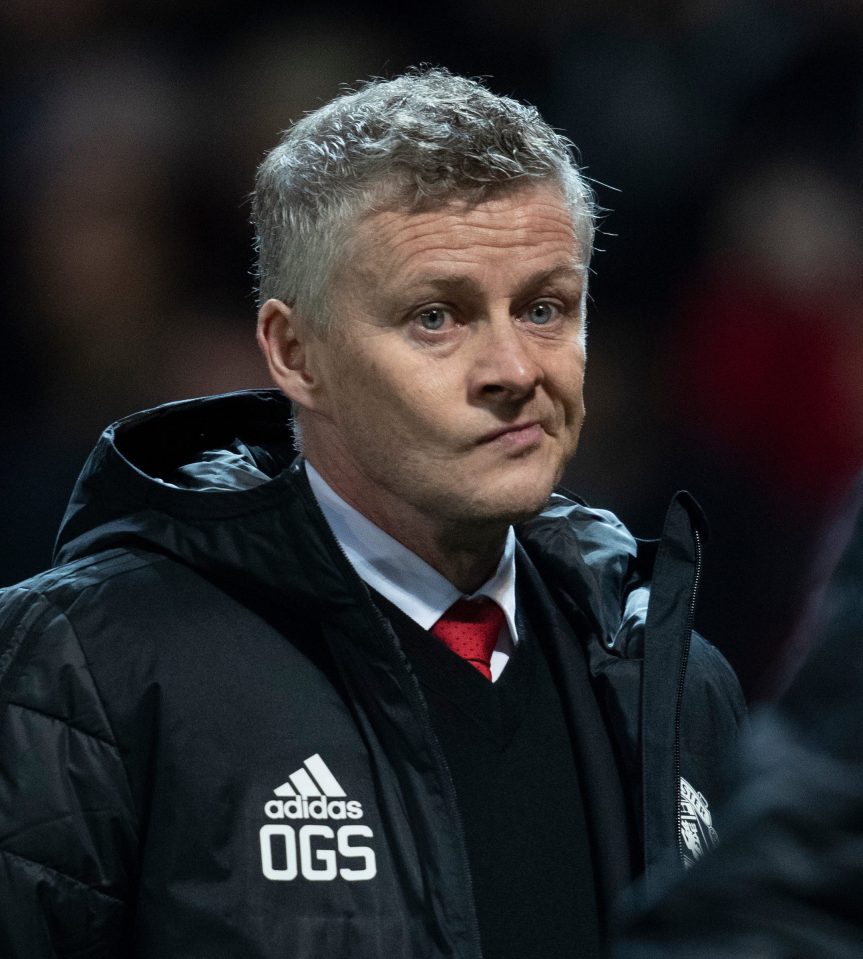 It was Ole Gunnar Solskjaers first defeat as Man United boss