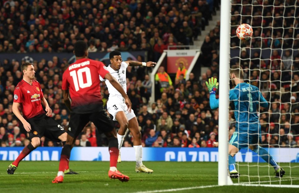 Presnal Kimpembe stunned Old Trafford as he punished some slack marking to break the deadlock