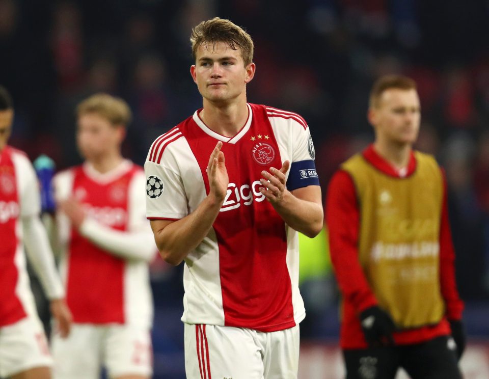 Ajax captain Matthijs de Ligt is on the radar of Serie A giants Juventus