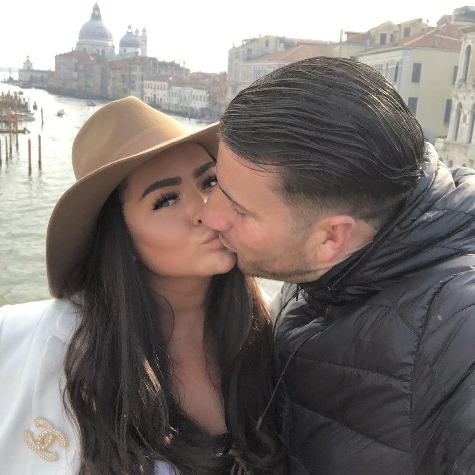  The couple are enjoying a romantic break to Venice