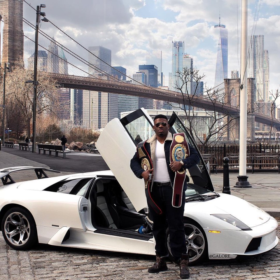 Jarrell Miller grew up in belize but is now based in Brooklyn