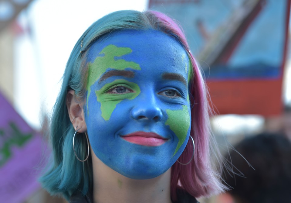  The demonstration is one of the nationwide strikes for climate action taking place across the UK