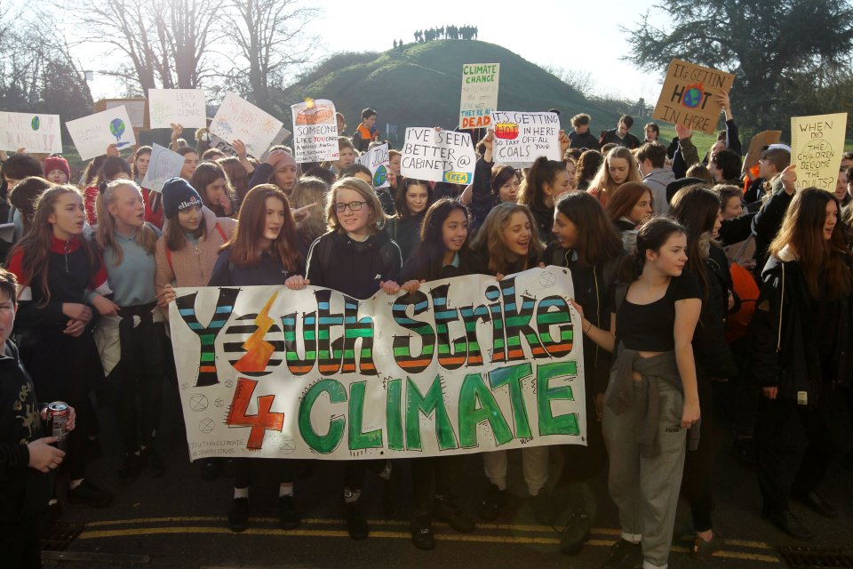  Hundreds march through Cambridge city centre