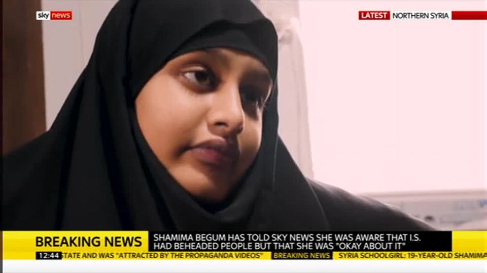  Her plea came less than 24 hours after British Shamima Begum, who has just given birth to a baby boy, declares that she wants to return to the UK