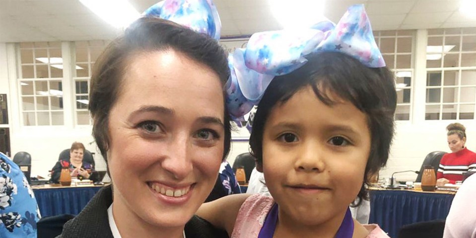  When Shannon Grimm saw one of her students being teased for short hair, she decided to do something about it