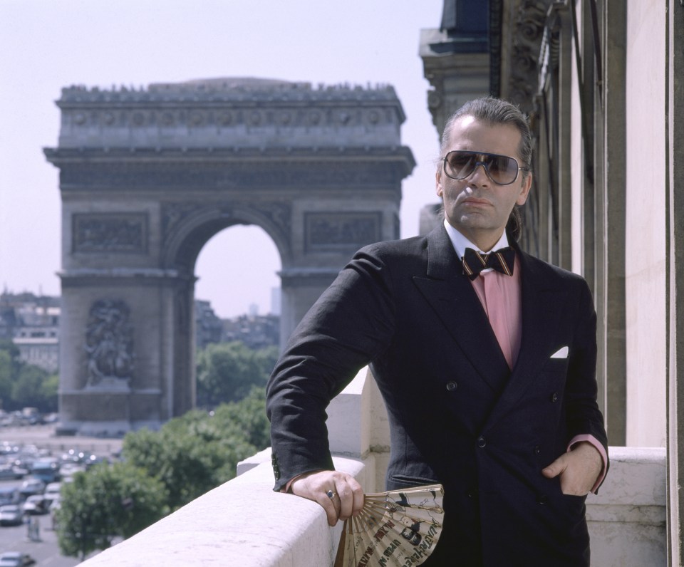  Here he is pictured in Paris in 1983