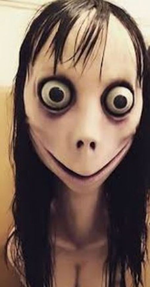 The disturbing avatar for Momo was created by a Japanese artist with no connection with the game