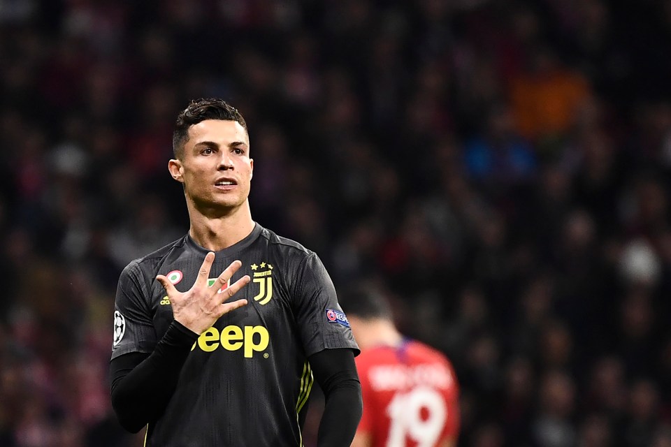  Cristiano Ronaldo reminded Atletico Madrid fans how many Champions League titles he's won