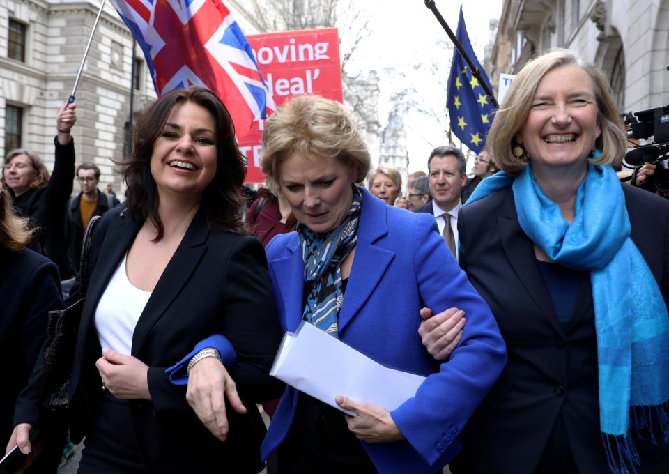  Anna Soubry, Sarah Wollaston and Heidi Allen backed the 2016 referendum, vowed to respect the result, voted for Article 50, then stood for election promising Brexit in full: no single market, no customs union