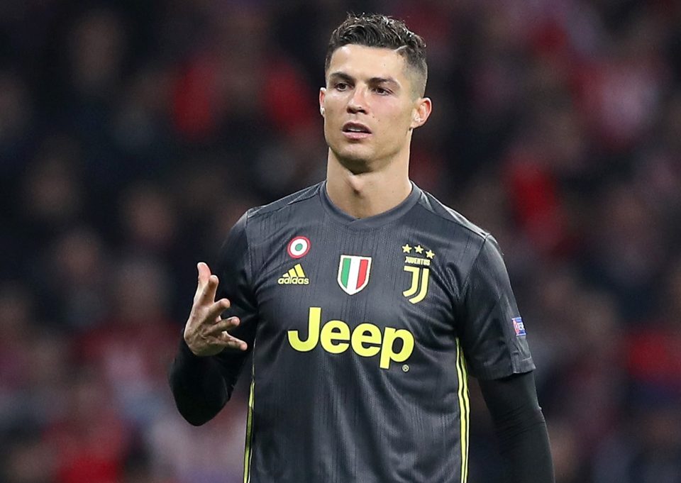  Juventus lost 2-0 in Spain but Ronaldo let fans know he had triumphed five times in Europe