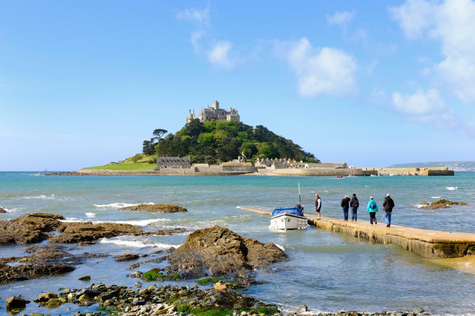 Visiting St Michael’s Mount on a hot day is worth the wait