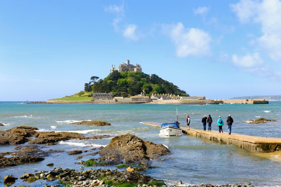  Visiting St Michael's Mount on a hot day is worth the wait