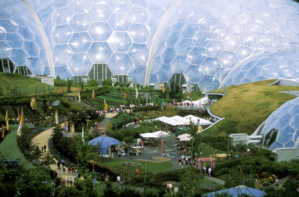 The Eden Project is a must visit when in Cornwall