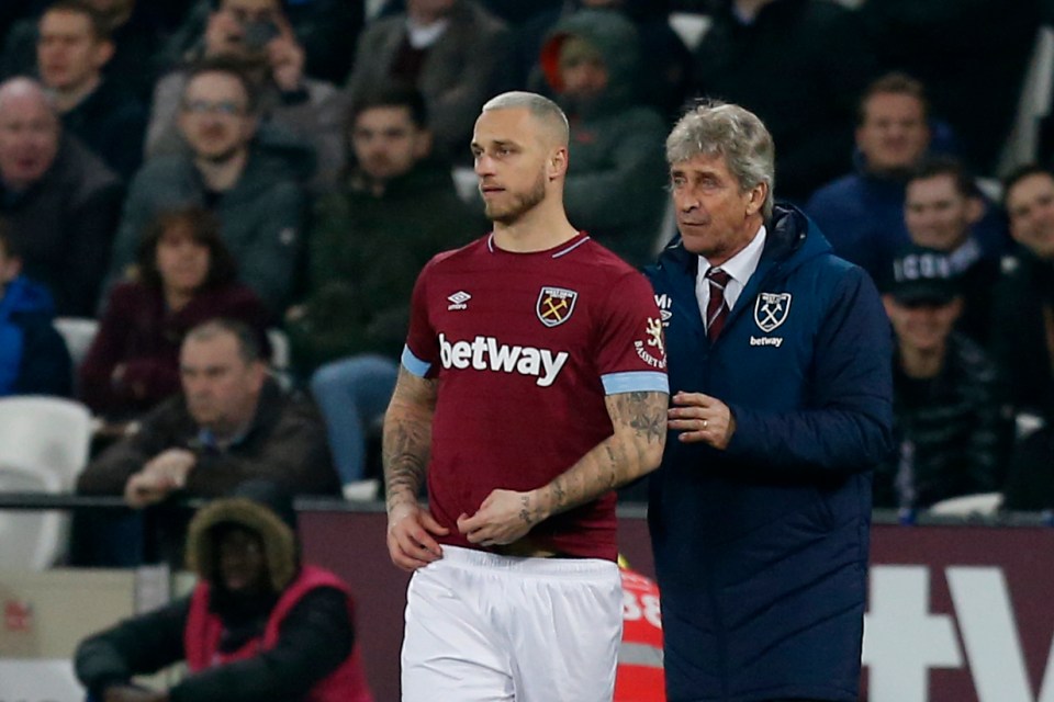  Marko Arnautovic is set to be flogged in the summer