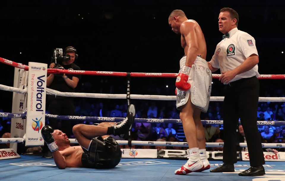 James DeGale was soundly beaten by Chris Eubank Jr on Saturday night