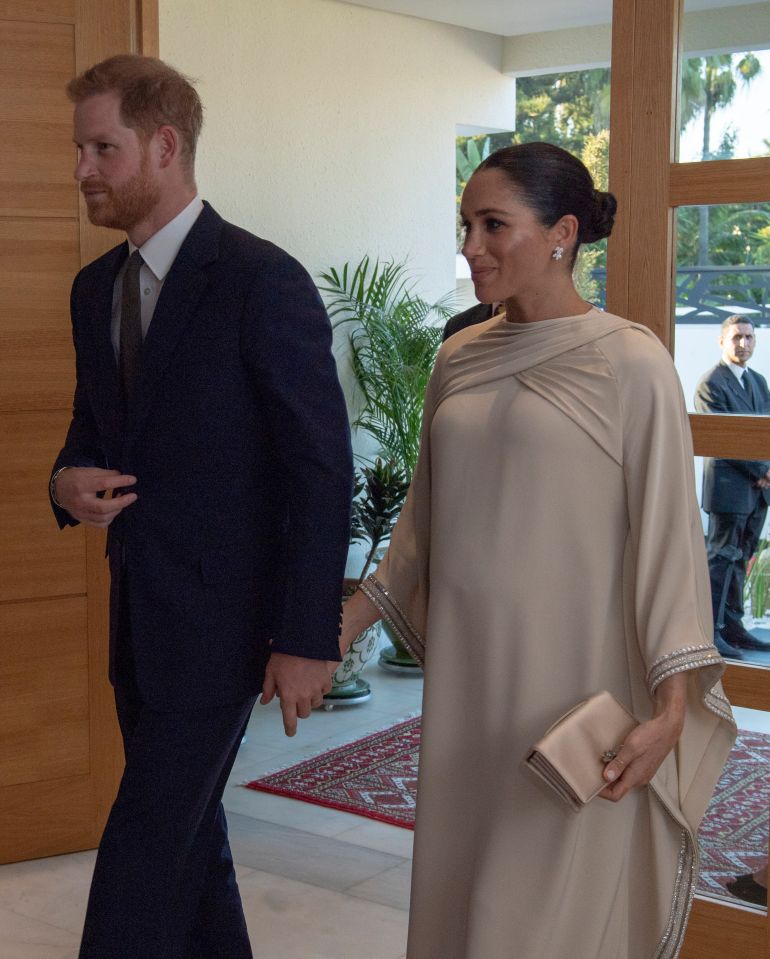 Prince Harry Meghan Markle pregnancy morocco