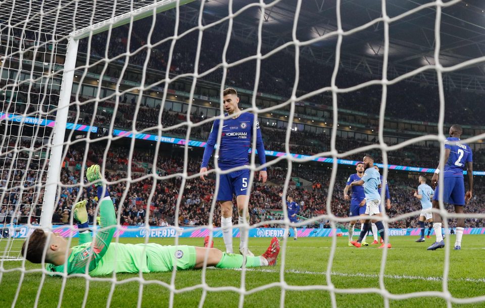  Kepa failed to save Chelsea from a Carabao Cup final shootout defeat against Manchester City - and himself from a mauling by fans and pundits