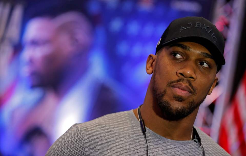 Anthony Joshua has laughed off claims from Dillian Whyte and Jarrell Miller that he has taken illegal substances