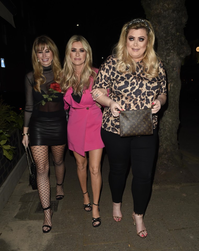  Gemma was out to celebrate her friend Dawn Ward's daughter's birthday