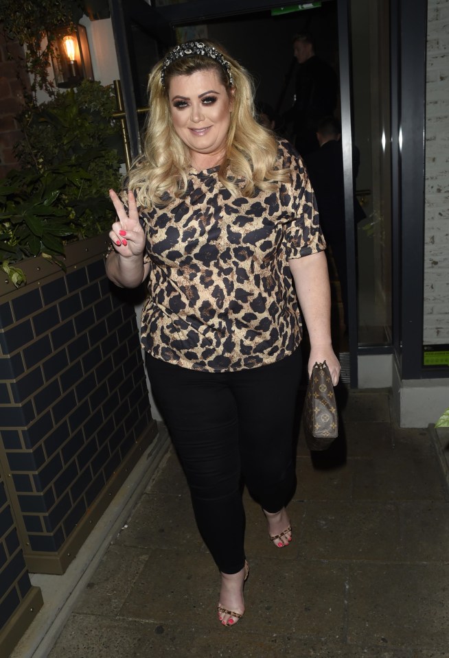  Gemma held her head high as she hit the town with the girls following her painful split from ex James Argent