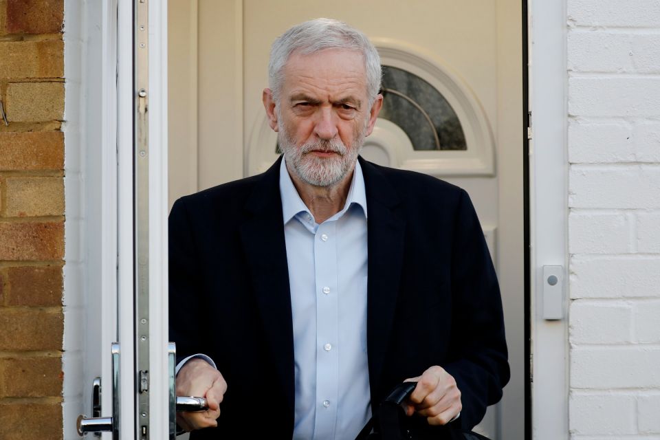 Jeremy Corbyn is up to his neck in anti-Semitism and he will not purge the Labour party of racists