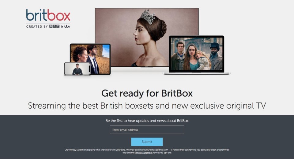 BBC and ITV  partnered up to launch streaming service Britbox