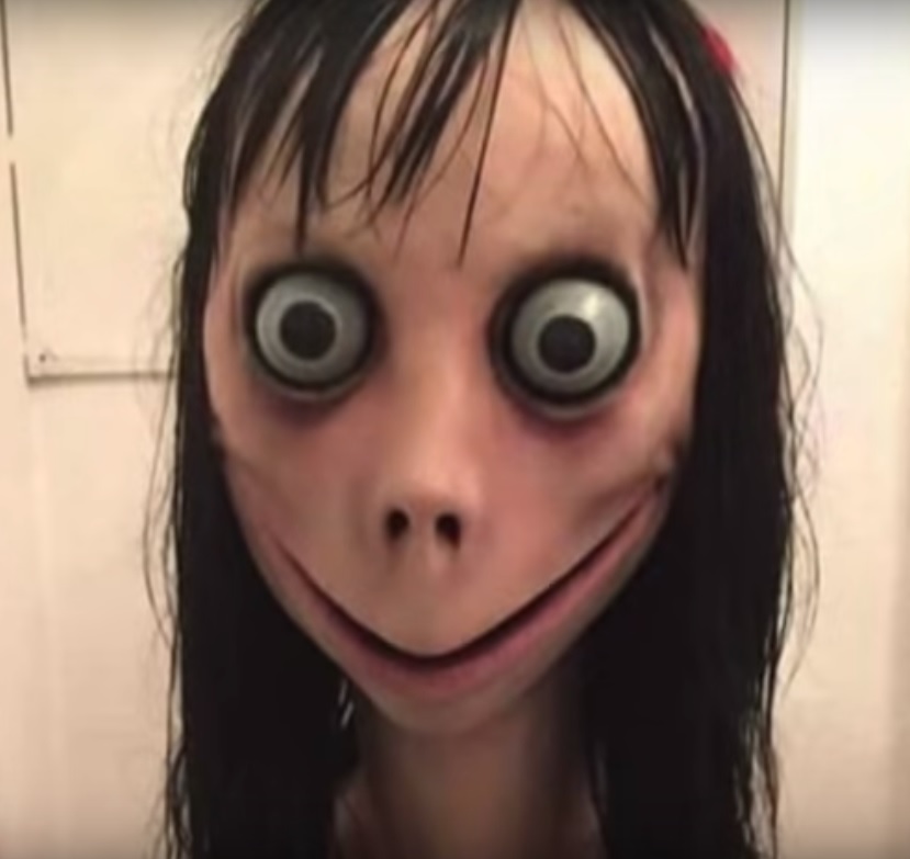 The sick Momo character has been reported by parents across the UK