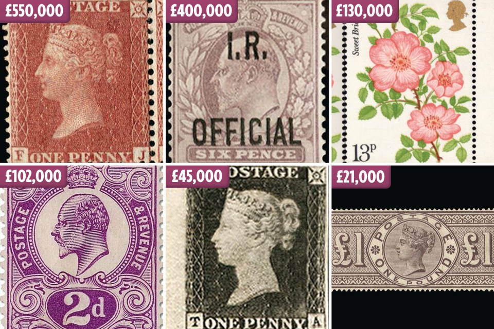  Do you have a stamp in your collection that could be worth up to £550,000?