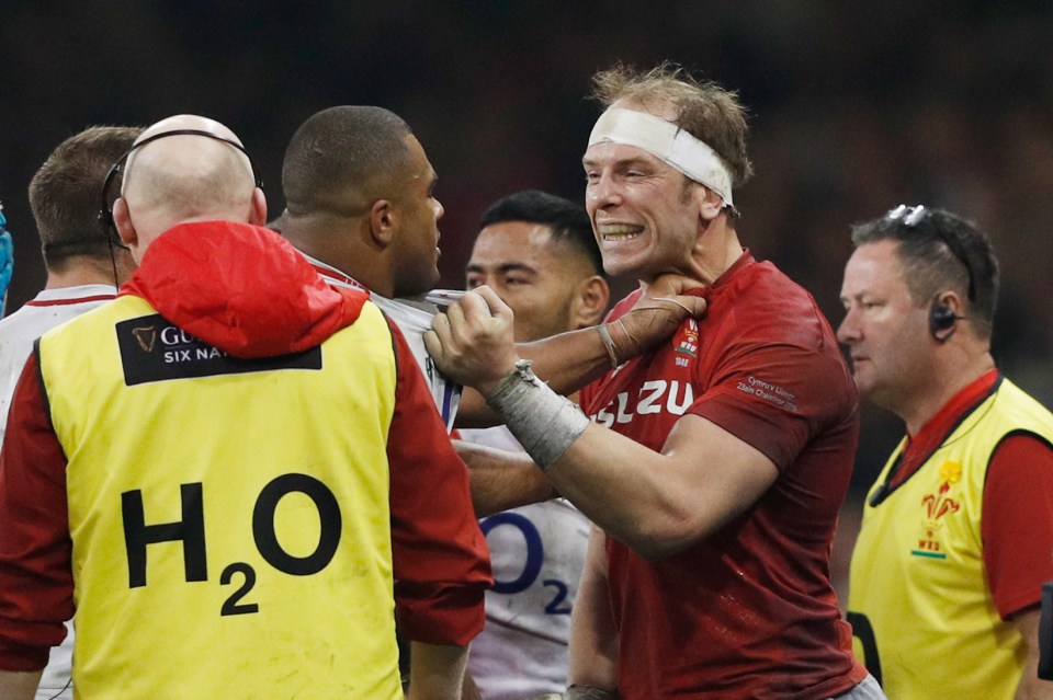  Kyle Sinckler was wound-up by Wales skipper Alun Wyn Jones