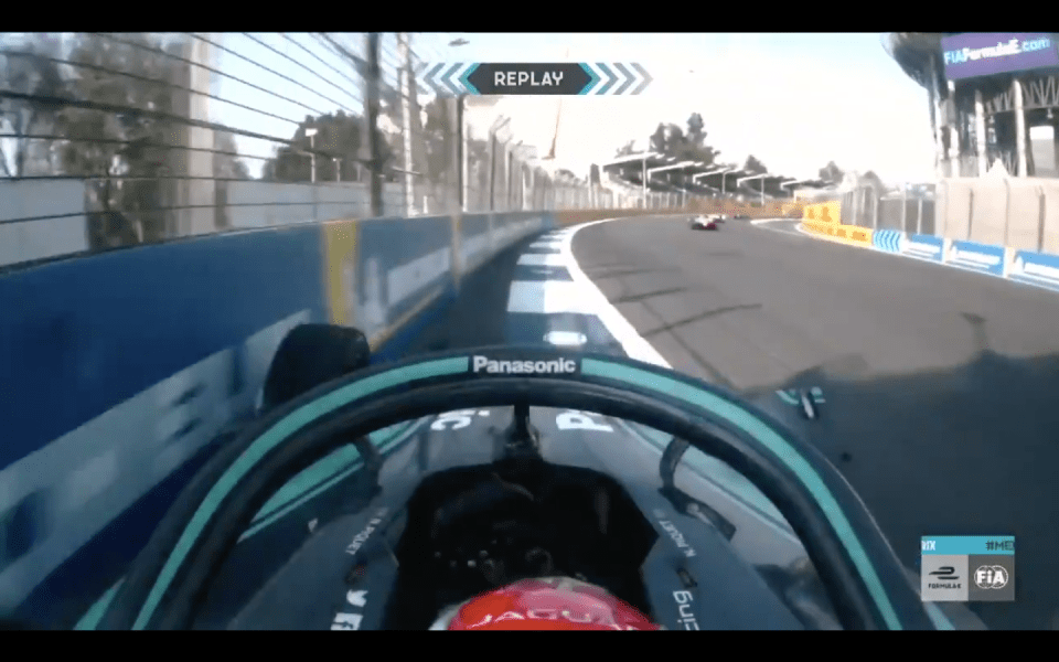  The Brazilian eventually ground to halt leading to a red flag