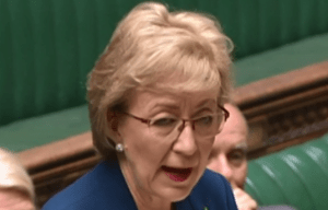  Andrea Leadsom said the Government were 'extremely concerned' about the weird videos popping up on social media