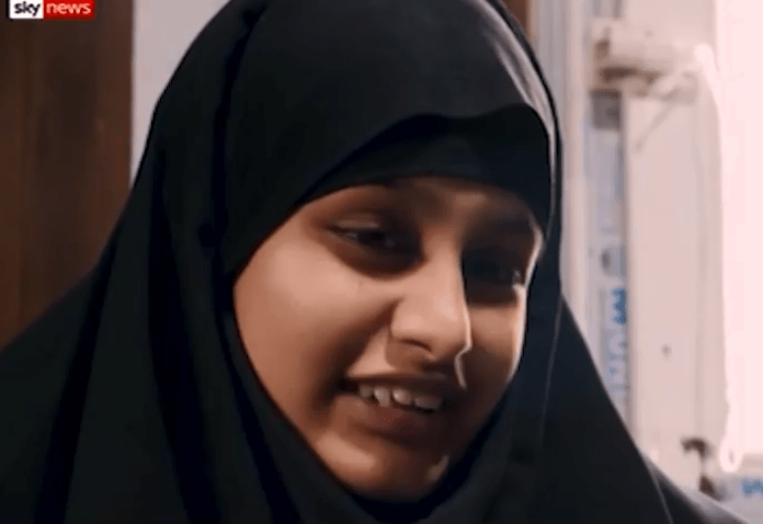  Shamima Begum smiled as she was interviewed about her time in Syria