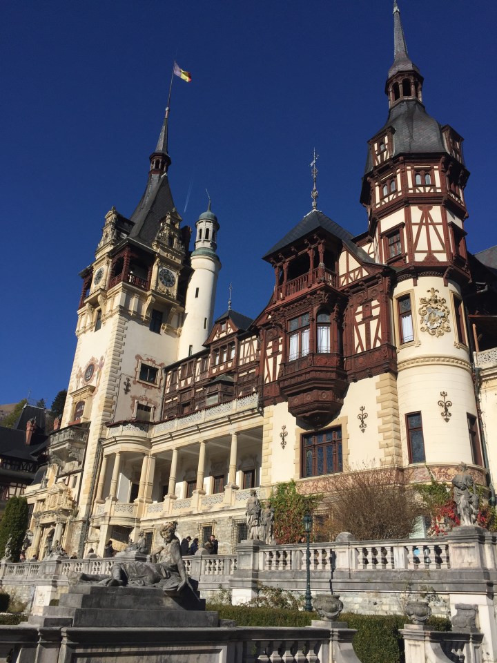  The impressive Peles Castle