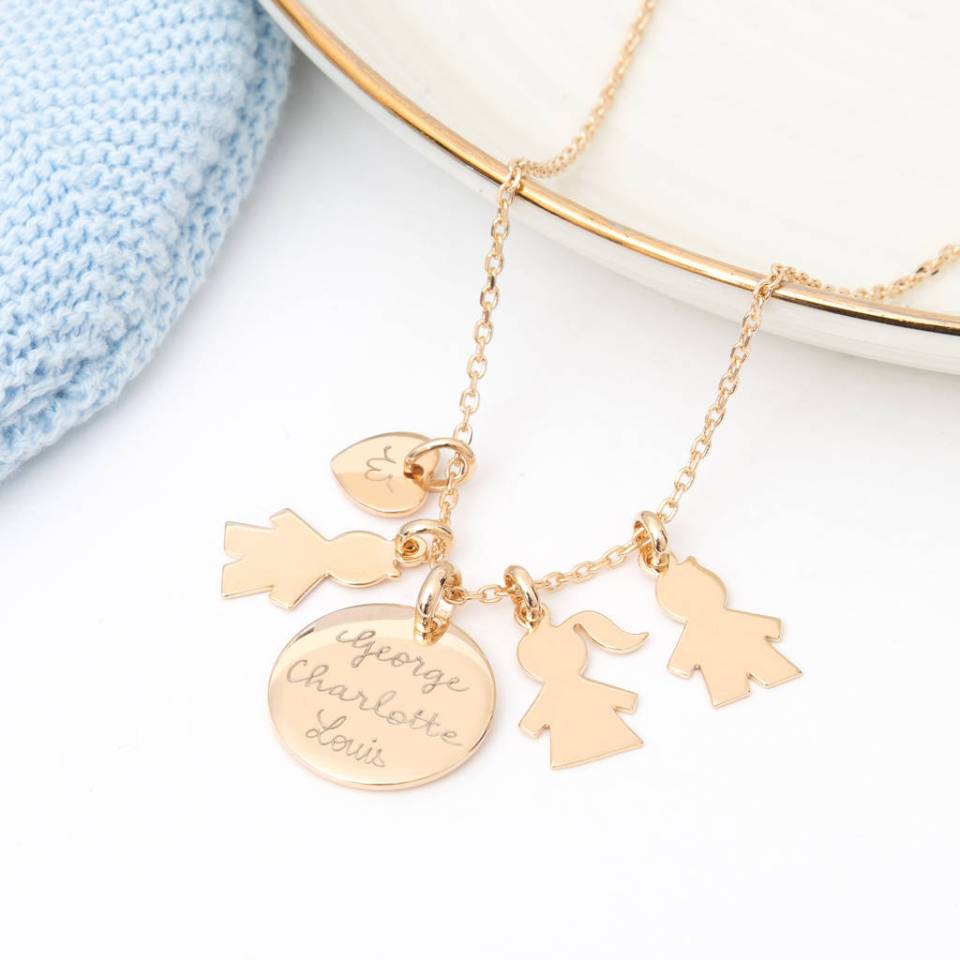  Customise this necklace from Merci Maman to make it a timeless gift for your mother