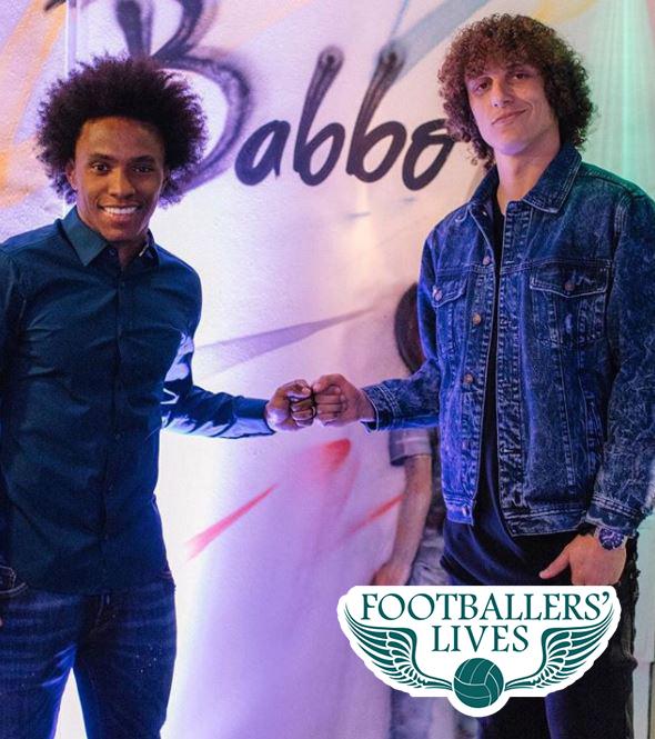  Brazilian stars Willian and David Luiz own Babbo restaurant in Mayfair