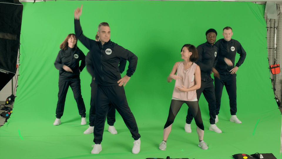  Robbie Williams launched his own Rockstar dance workout with WW and dances to Rock DJ, Let Me Entertain You, Candy in a new video as she told The Sun Online he is transforming his fitness