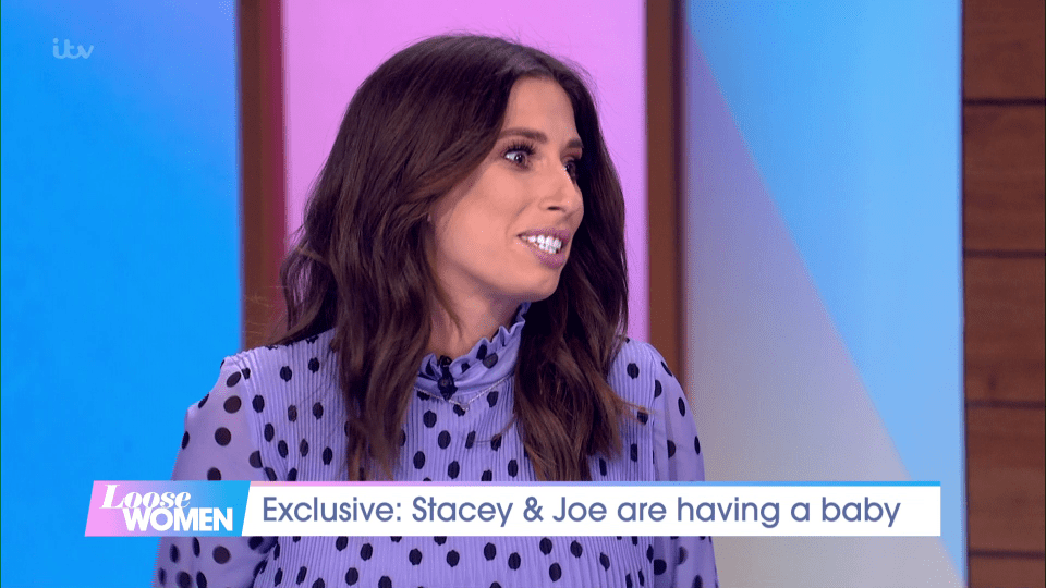  Stacey revealed the story on today's Loose Women