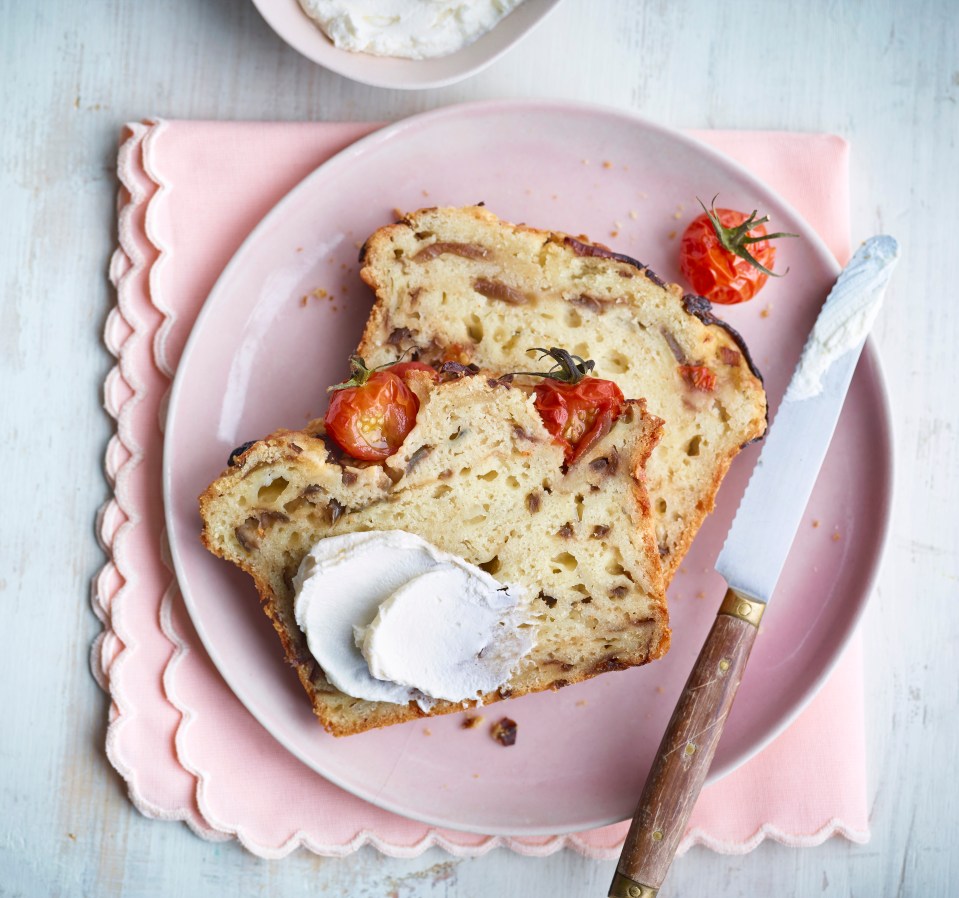  For a savoury loaf, try blue cheese, red onion and gruyère, served great with cream cheese