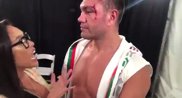 Kubrat Pulev has been slammed online for his shocking behaviour during the interview