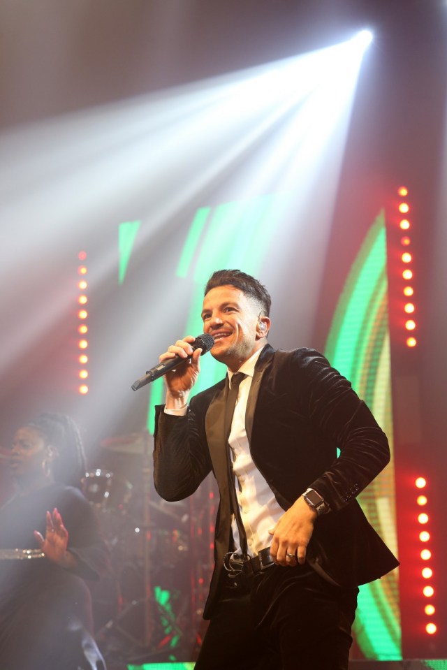  Jacko obsessive Peter Andre has continued performing covers from the former King of Pop, including Man In The Mirror, on his tour all week