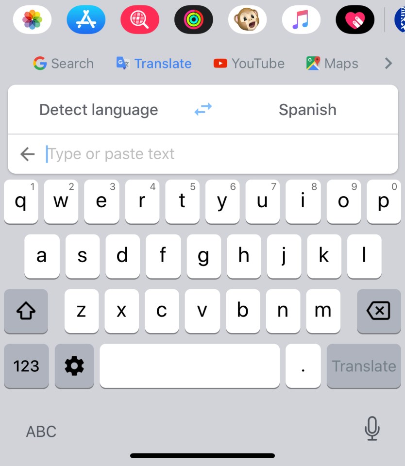 Google Gboard iPhone