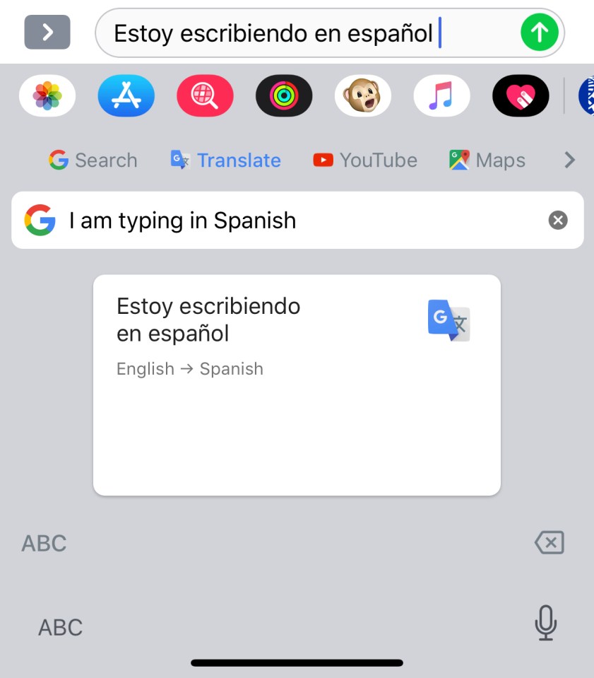 Google Gboard iPhone