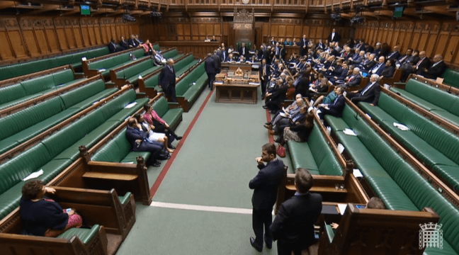  Labour sitting the vote on a second referendum out tonight