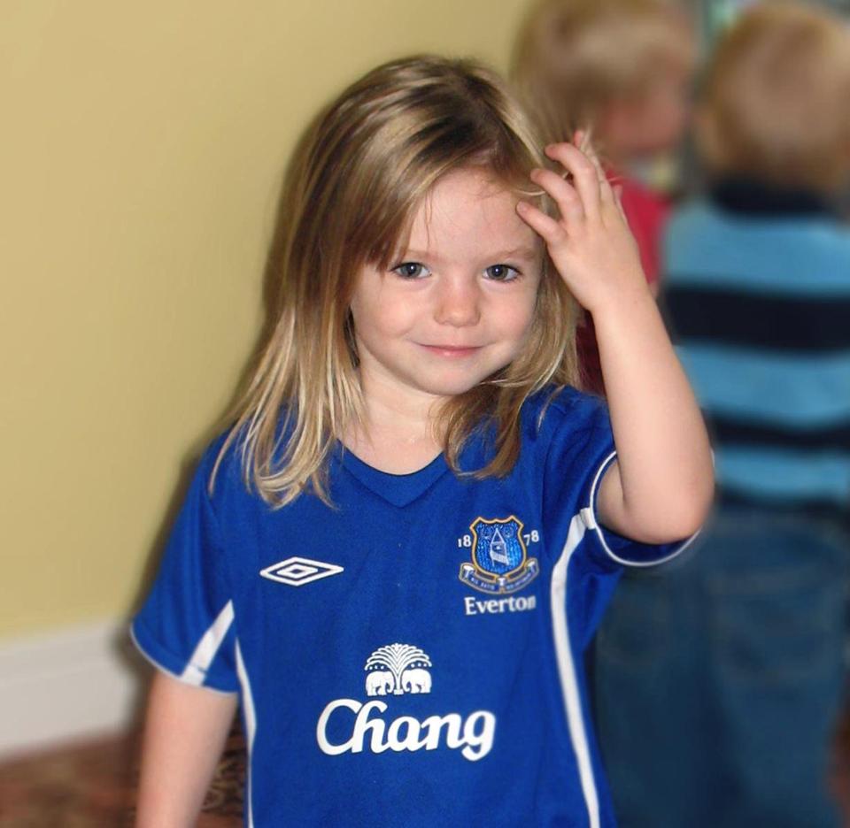  Madeleine McCann had recently turned three when she disappeared in Praia da Luz