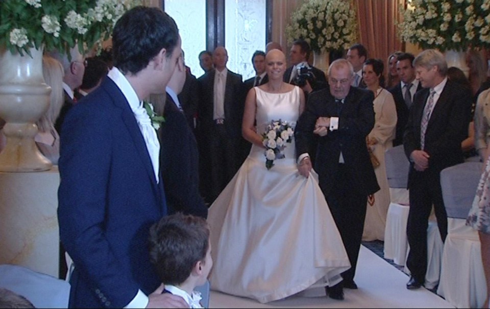  Jade and Jack Tweedy on their wedding day just months before she died